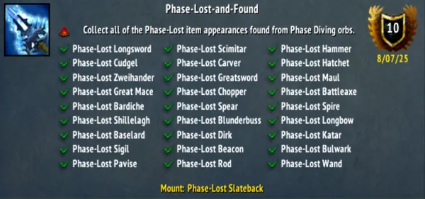 img of Phase-Lost-And-Found Achievement Guide